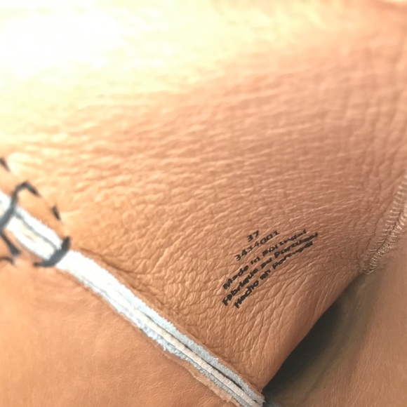 Free People We the Free Dagget Western Montage Ocelot Hair on Boots Size 37 - Picture 9 of 16